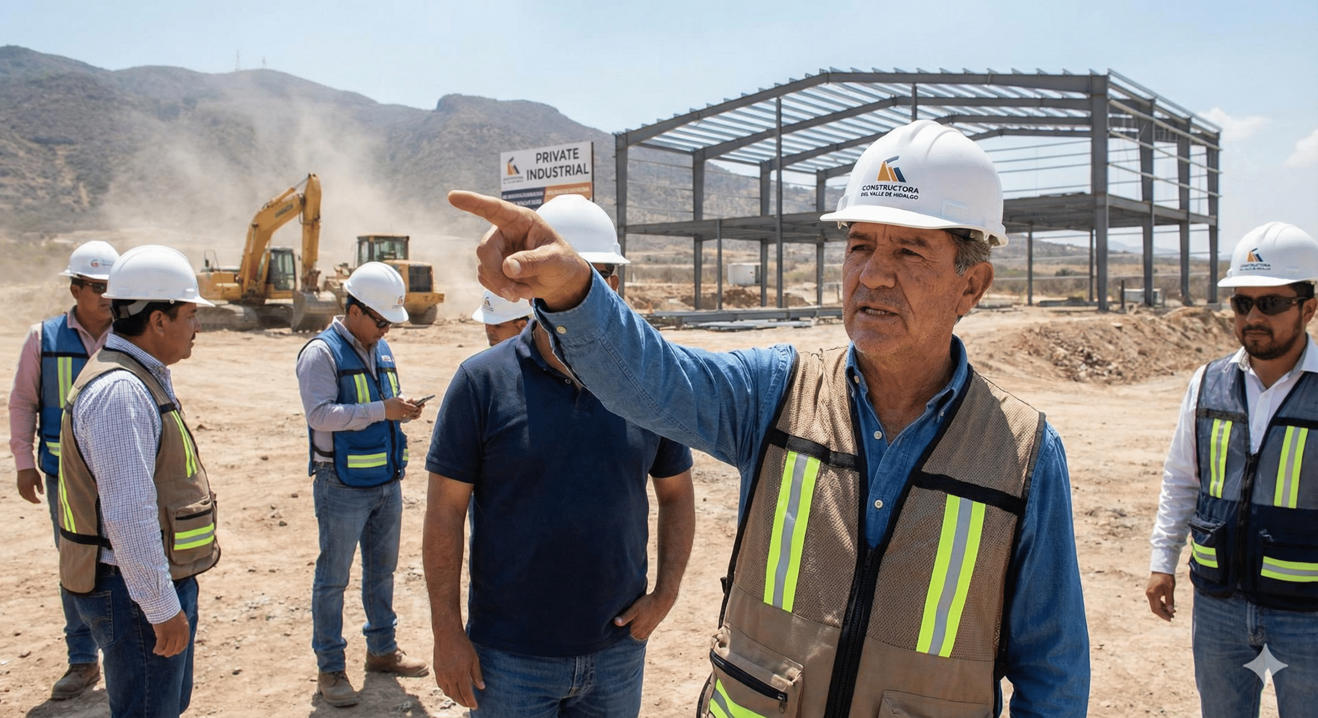 Director Responsable de Obra revisando firma de responsable estructural en obra